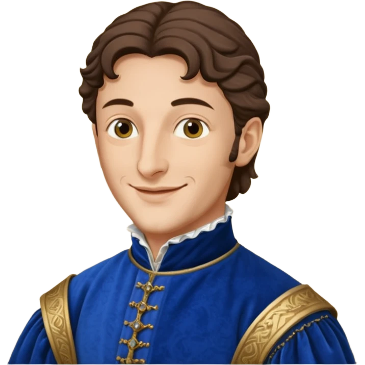 mi crei un avatar come personaggio di lorenzo il magnifico per un giocatore da board game, senza bg emoji
