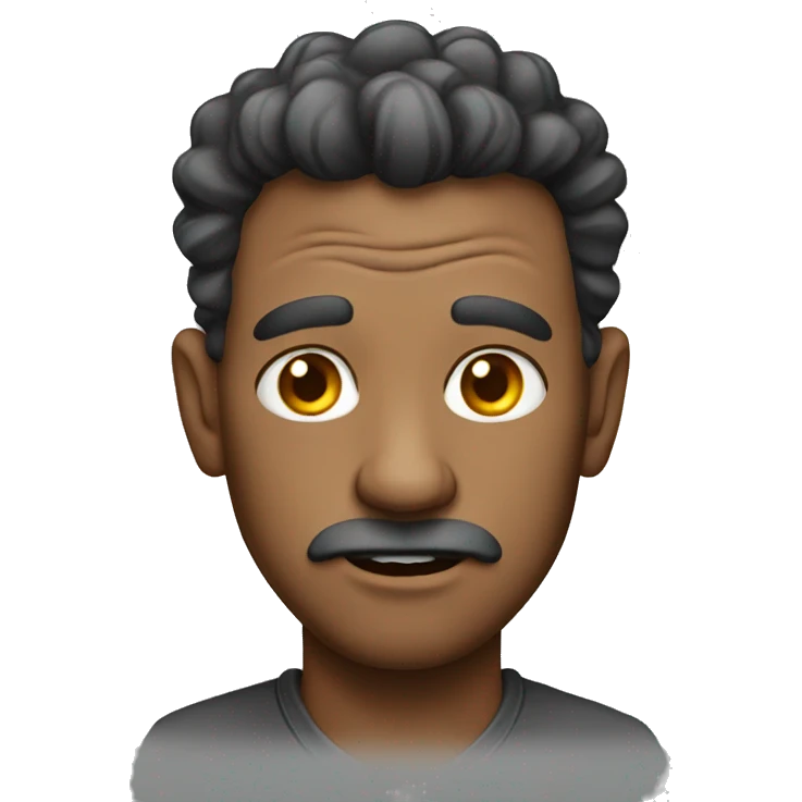 ugly man emoji