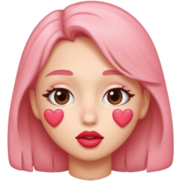 Kiss to the side emoji