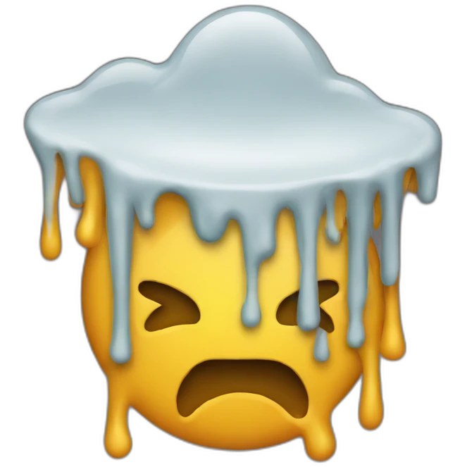 website melting emoji