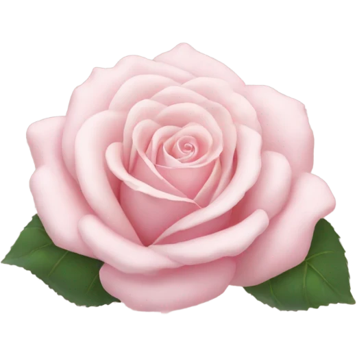 pale pink rose emoji