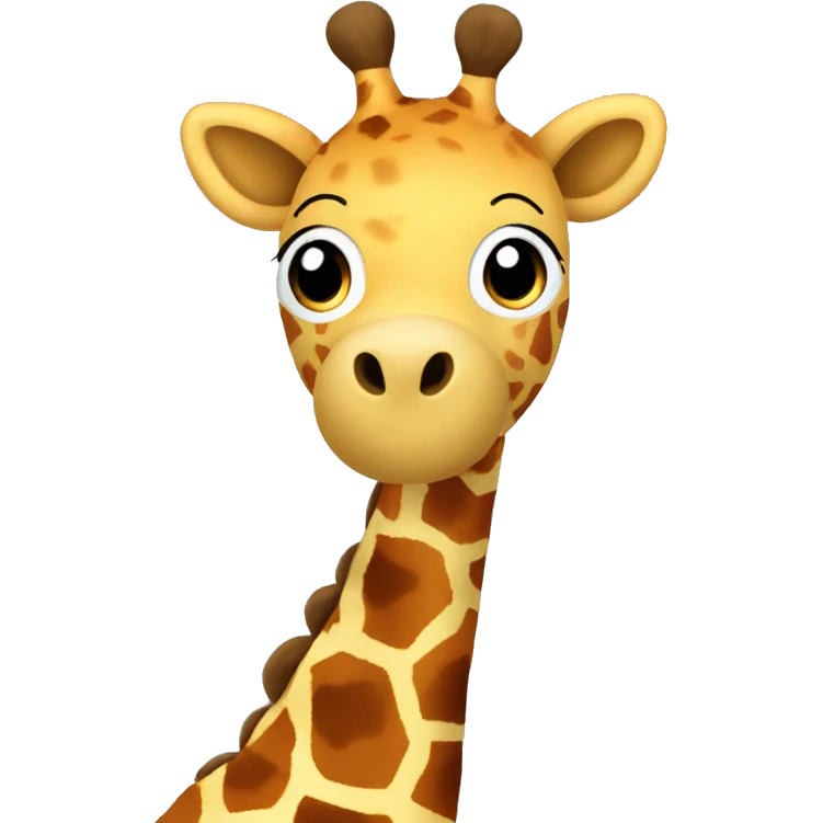 plush toy giraffe emoji