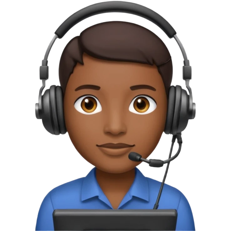 teleprompter operator from News channel emoji