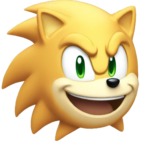 laughing hard sonic emoji
