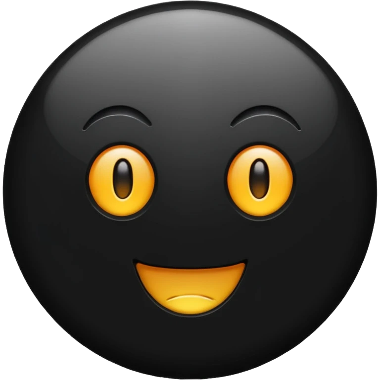 web black icon emoji