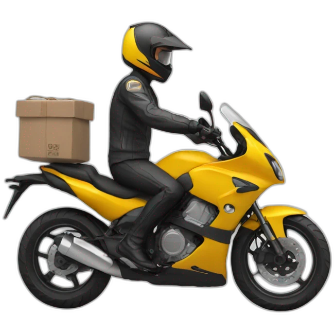Moto RIDER delivery emoji