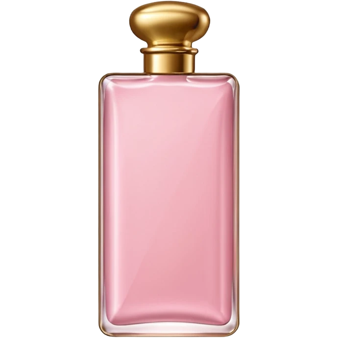 A light pink chocolate bar shaped perfume bottle   emoji