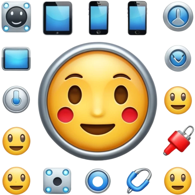 generate a realistic emoji of technology  emoji