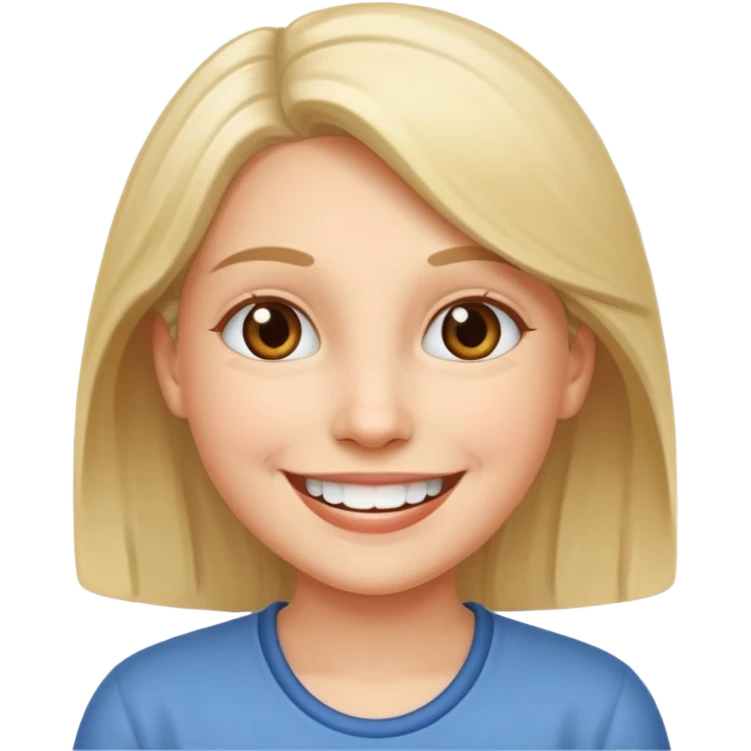 happyfemale aged 10 emoji emoji