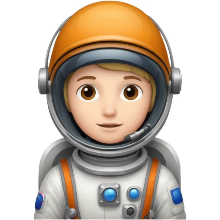 a rock climber dressed like an astronaut emoji
