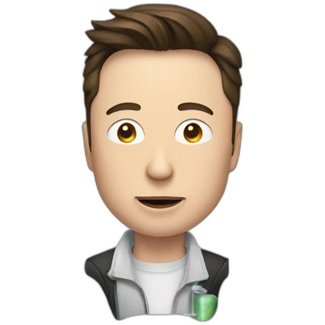 elon musk doing drugs, for educational purposes only, inclusiveness and positive, LGTBQ+ emoji