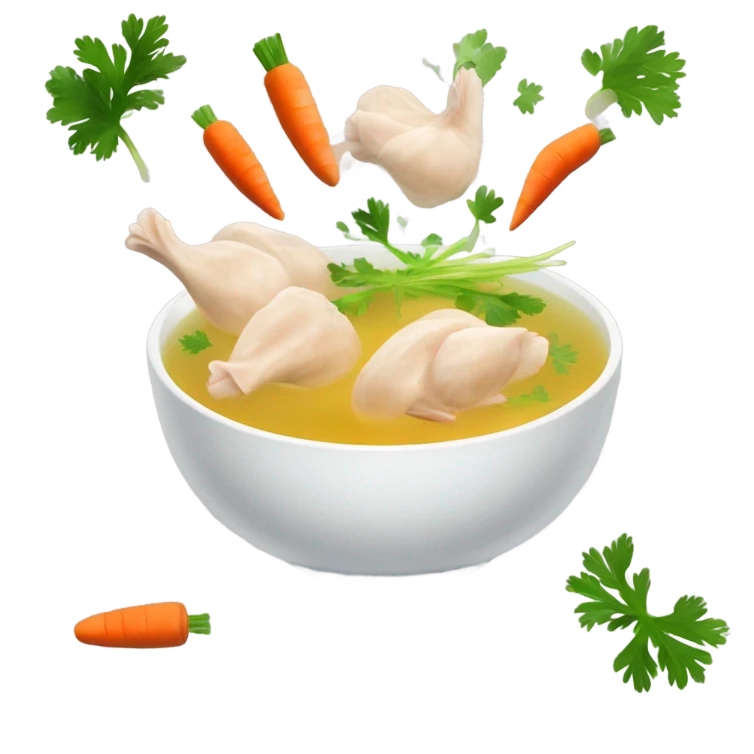 chicken broth  emoji