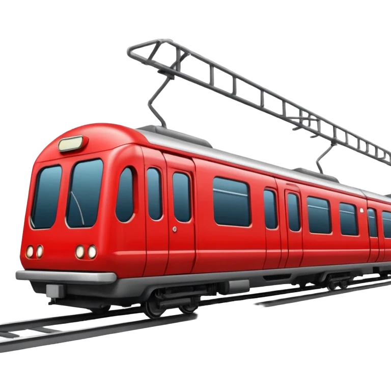 Moscow metro train emoji