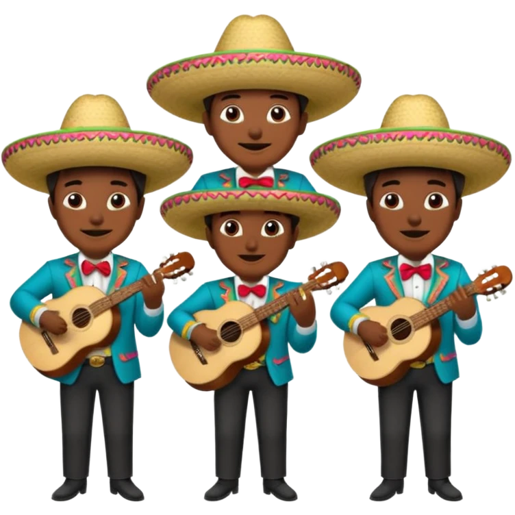 Mariachis emoji