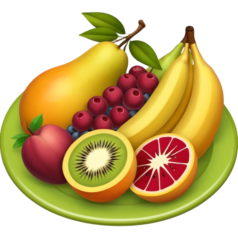 fruits plate emoji