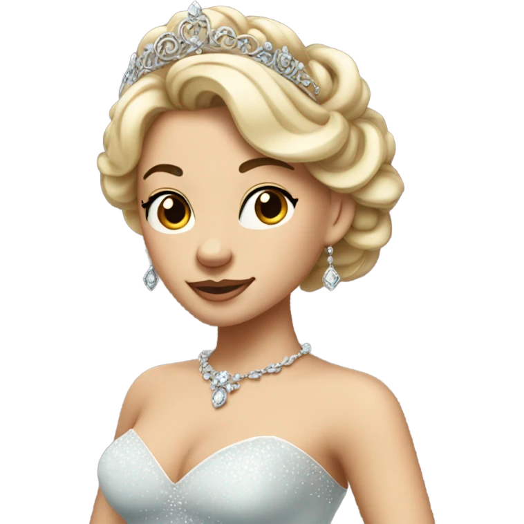 Princess with nose piercing emoji