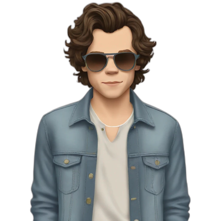 Harry styles as it was outfit emoji