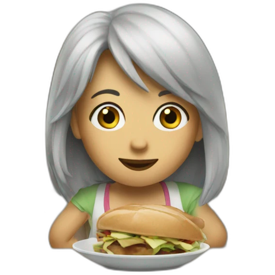 out for lunch emoji