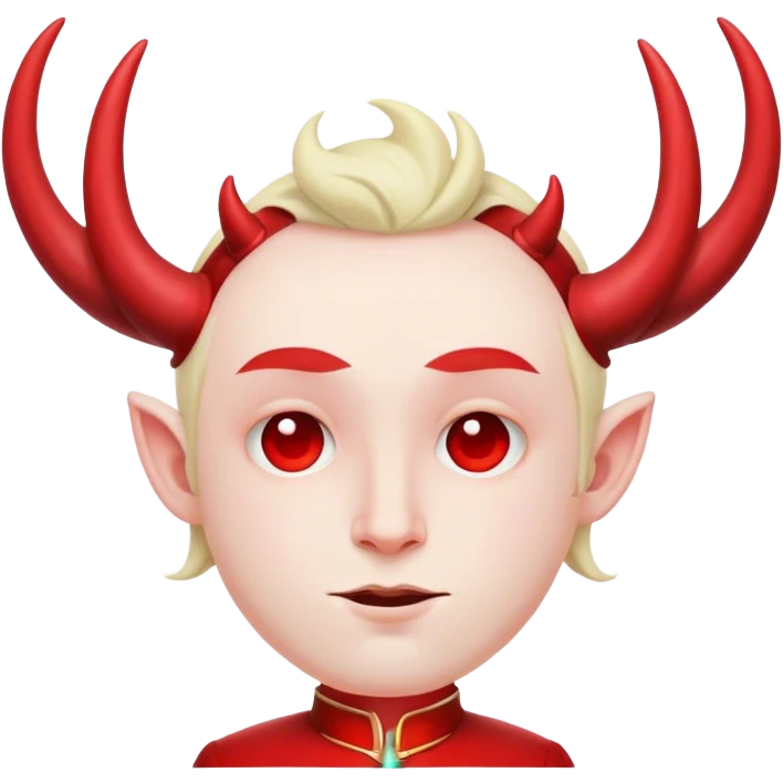The devil emoji