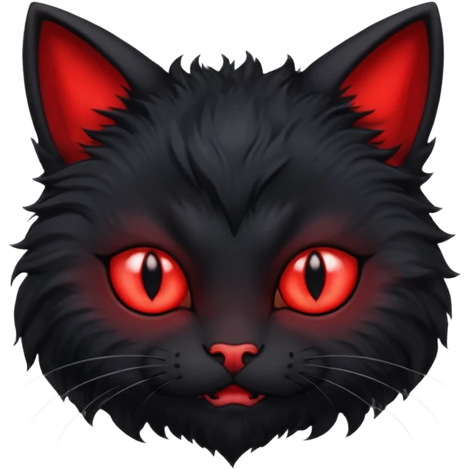 sweet baby demon cat emoji