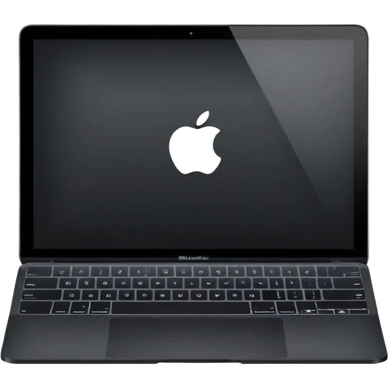 MacBook m4 pro max black emoji