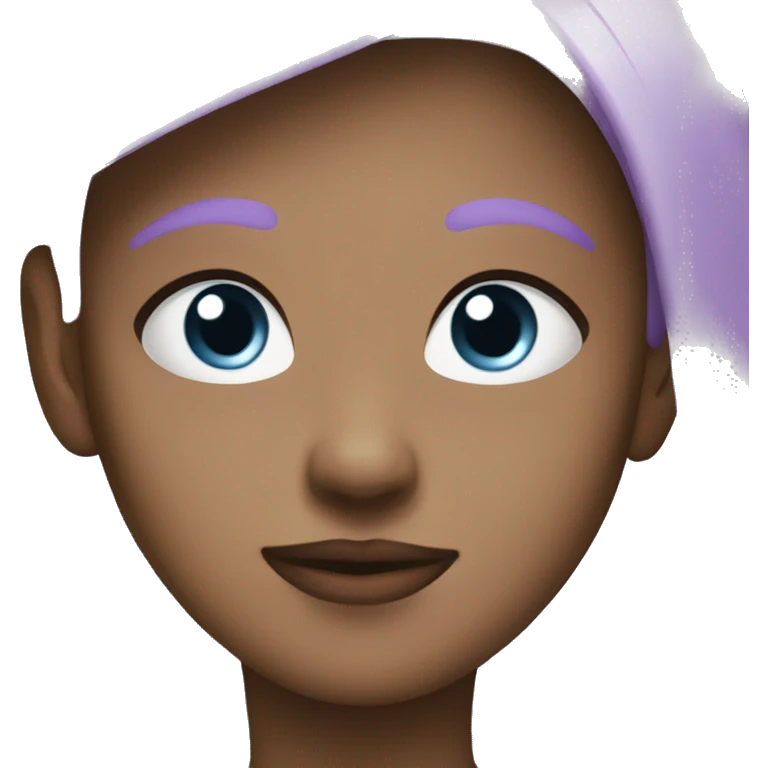 Coeur violet  emoji