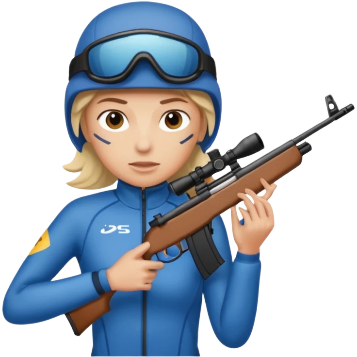 rifle biathlon emoji