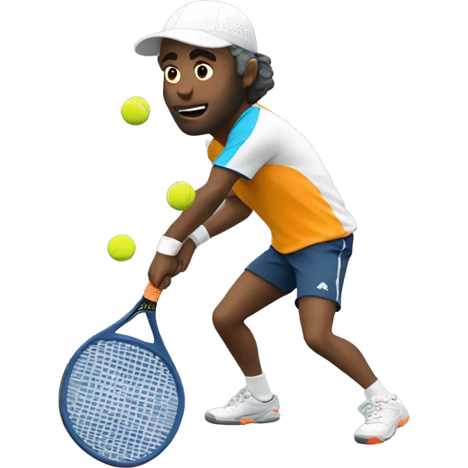 Padel player emoji