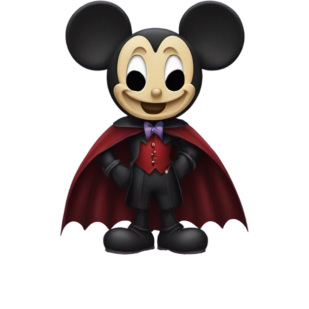Mickey Mouse vampires emoji