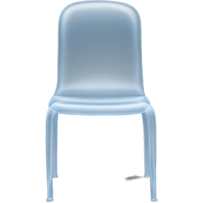 transparent invisible chair emoji