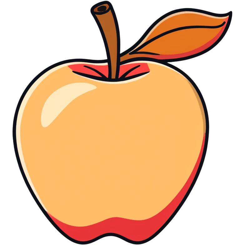 Apple that is also a cinnamon stick  emoji