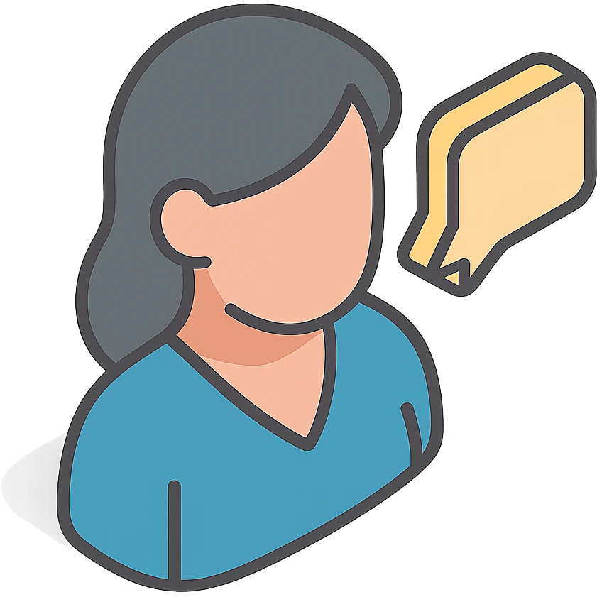 женщина говорит что это легко сделать emoji