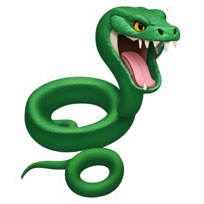 Gucci snake  emoji