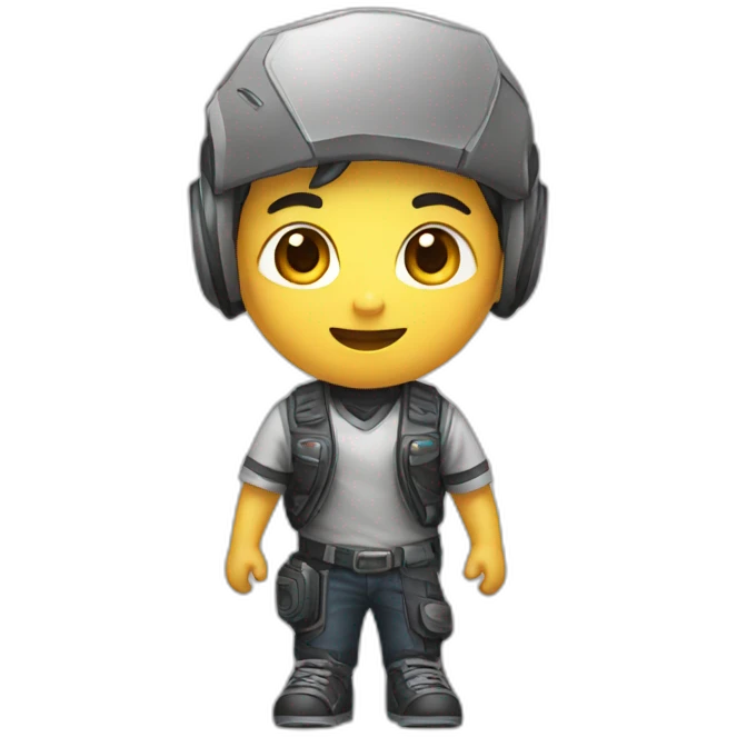 Niño gamer emoji