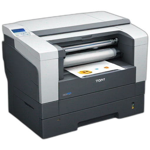 large laser printer emoji
