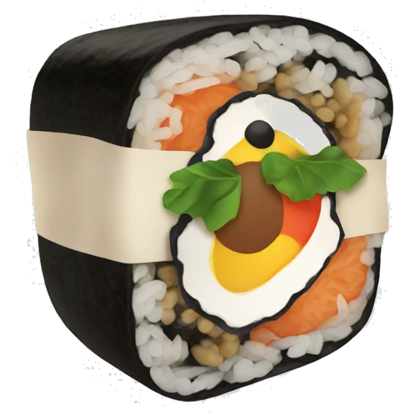 Kimbap emoji