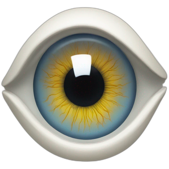 eye retinal vessel emoji