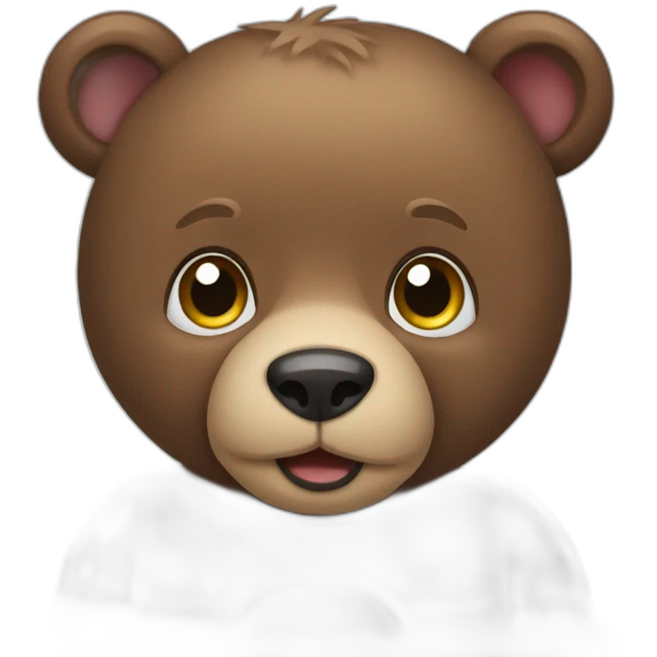 Special needs bear emoji