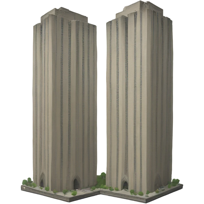 Twin towers emoji