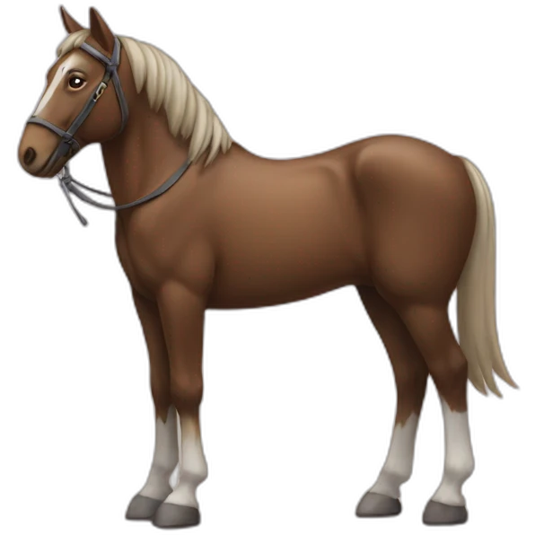 cat sitting on a horse emoji