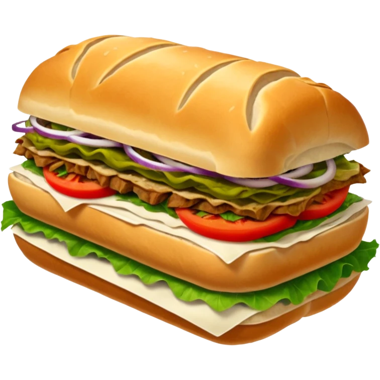 Döner‑Fladenbrot, frisch aufgebacken, leicht geröstet, gefüllt mit saftigem Dönerfleisch, knackigem Salat, Tomaten, Zwiebeln und Kräutersauce. Warme Food‑Fotografie, hohe Details, weiches Licht, Fokus auf Texturen, appetitlich, moderne Restaurant‑Ästhetik, natürliche Farben. emoji