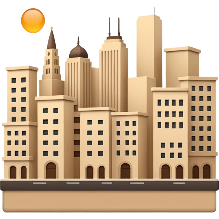 beige city emoji png emoji