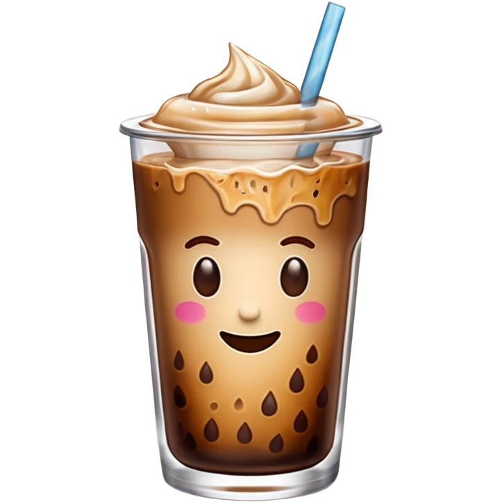 Iced coffee  emoji
