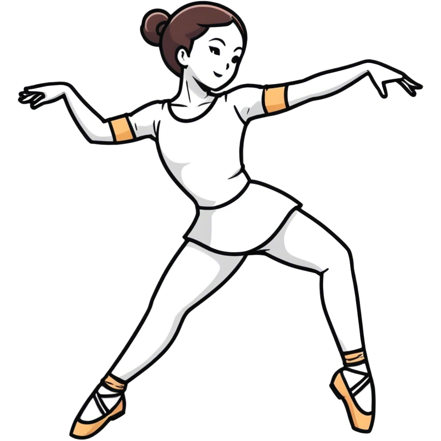 TEXT: “Who are you? I am dancer!” emoji