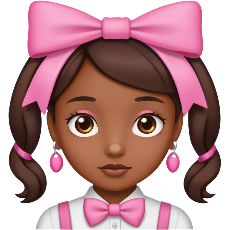 👧🏽🎀 emoji