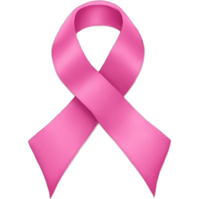 Pink ribbon emoji