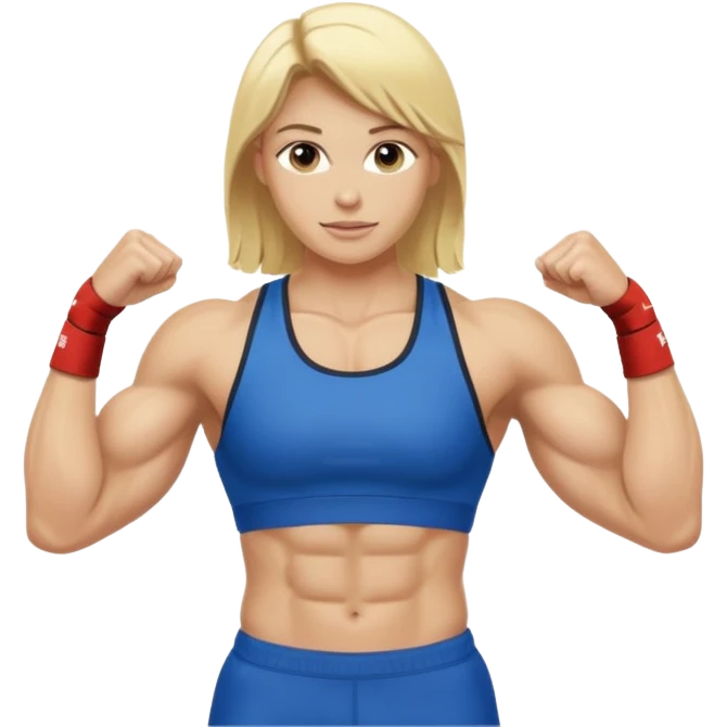 blonde athlete emoji