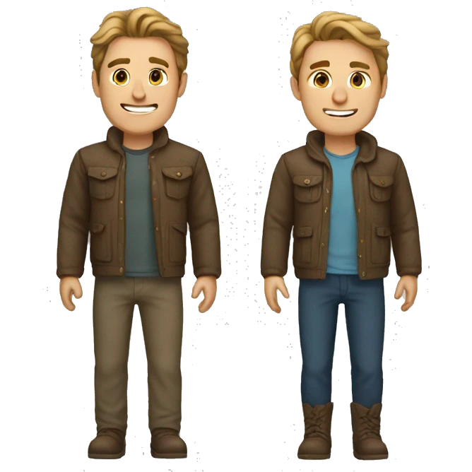 Steve and crepeer emoji