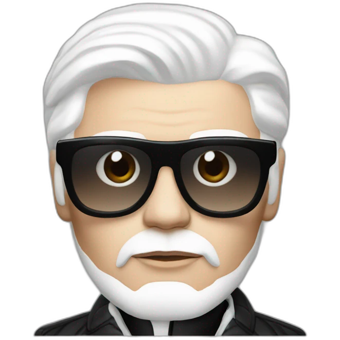 Karl lagerfeld emoji