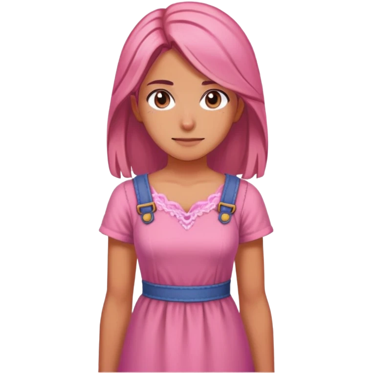 голая Хэйли из игры stardew valley стоит раком и смотрит в камеру emoji